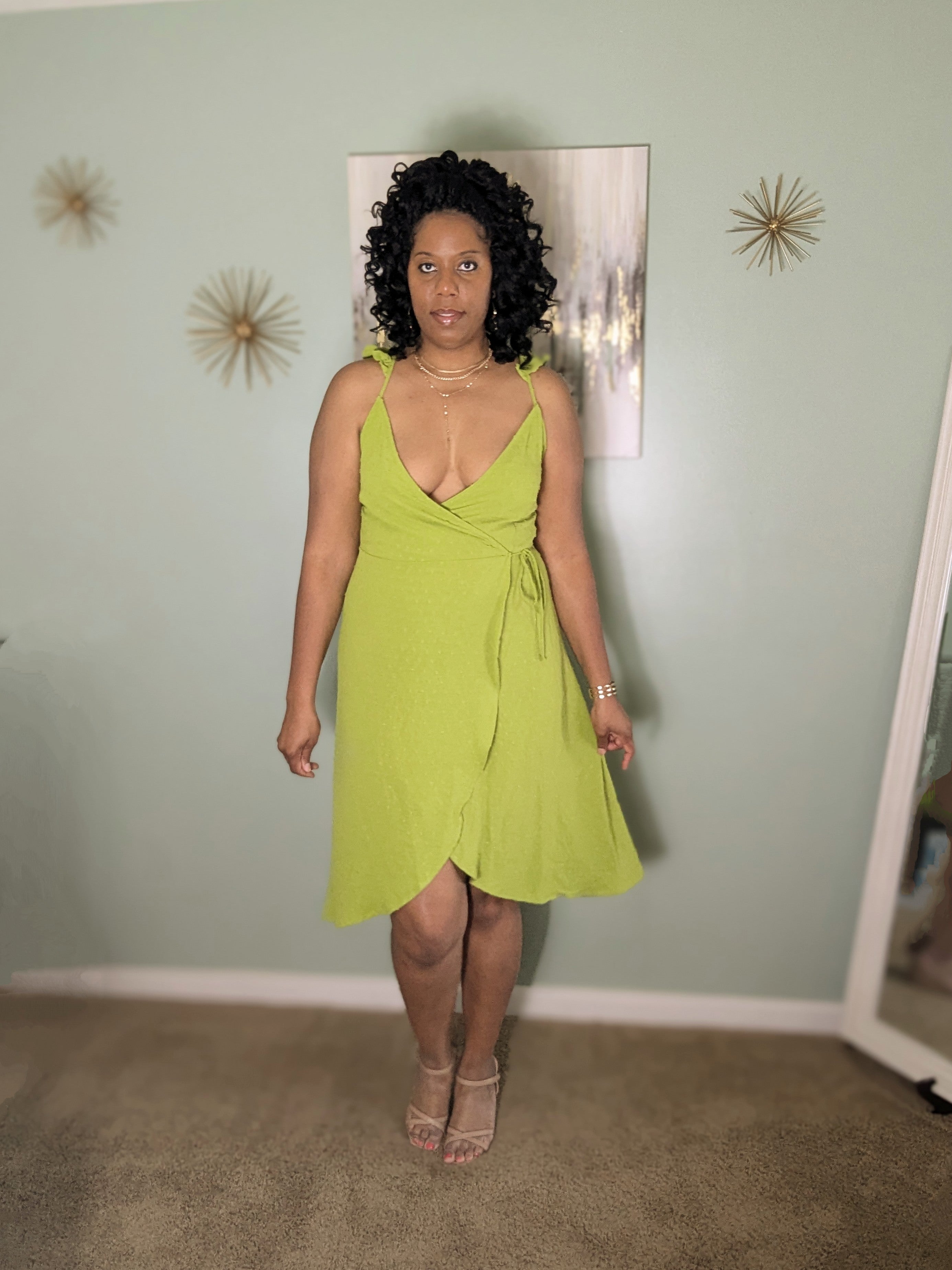 WRAP SLIP DRESS - Telah's Boutique