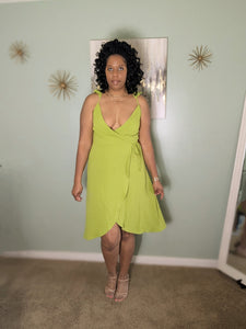 WRAP SLIP DRESS - Telah's Boutique
