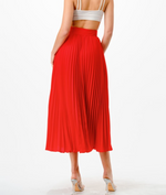 Load image into Gallery viewer, PLEATED SKIRT MIDI

