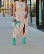 Load image into Gallery viewer, SLEEVELESS BUBBLE HEM MAXI
