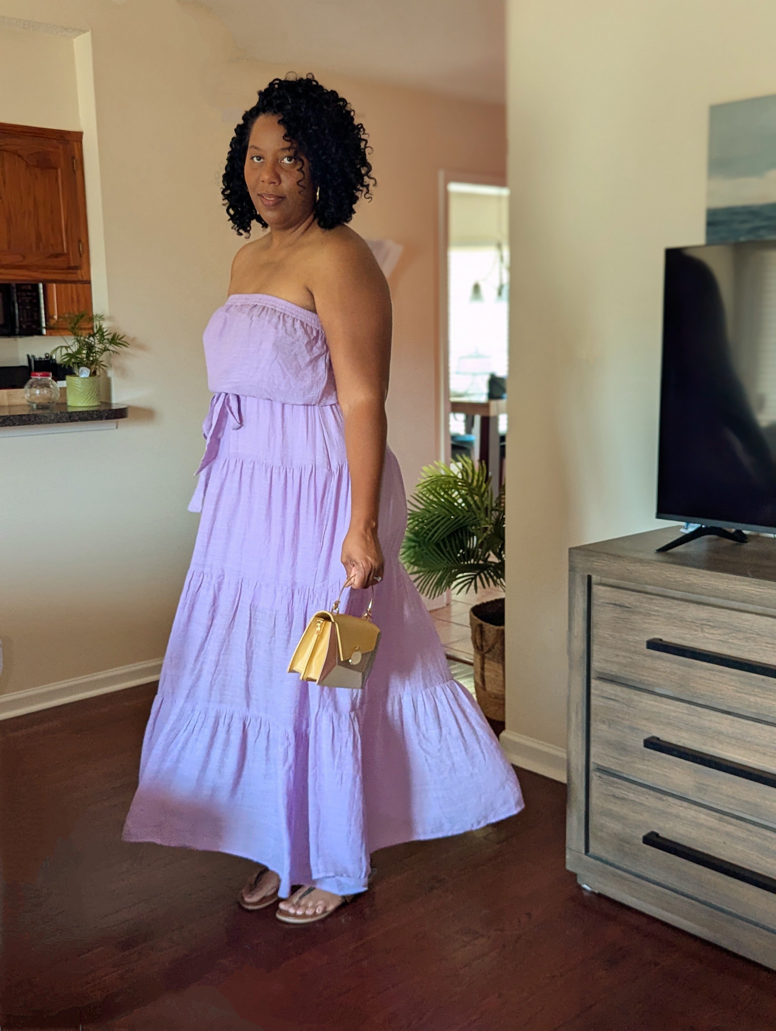 Plus Tube Tiered Maxi Dress - Telah's Boutique