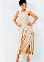 Load image into Gallery viewer, SLEEVELESS BUBBLE HEM MAXI
