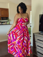 Load image into Gallery viewer, Multi Print Maxi Dress - Telah&#39;s Boutique
