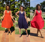 Load image into Gallery viewer, Sleeveless Tiered Midi Dress - Telah&#39;s Boutique
